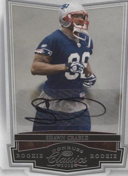 2008 Donruss Classics Shawn Crable #161 - 1 of 2