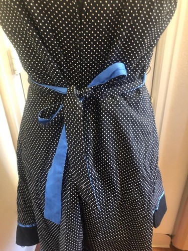 New Maurices Junior's Dress Size 11/12  White/Black Polka Dot  - Picture 8 of 8