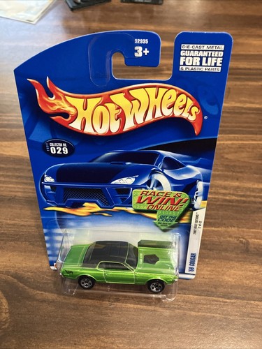 Hot Wheels 2002 68 Cougar Painted Hood Scoop Variation #29