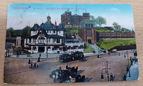 Lot x 5 Postcard Germany Station Train Magdeburg Hamburg Oehringen Panoramic - Picture 7 of 12