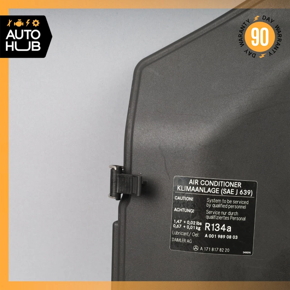 Mercedes R171 SLK55 AMG Engine Fusebox Control Module Bay Cover OEM - Image 3 of 4