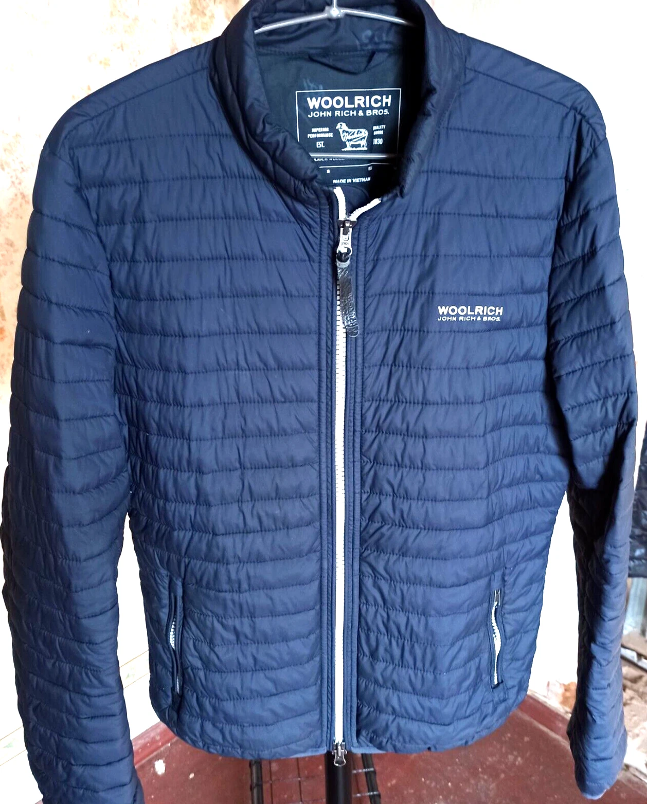 Woolrich mens quilted jacket coat bomber SALE