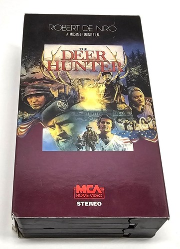The Deer Hunter VHS 1989 MCA 2-Tape Robert De Niro - Picture 3 of 14