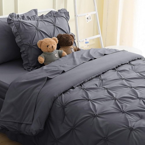 DUVET QUILT COVER BEDDING SET, LUXURY SOFTNESS, FULL/QUEEN/KING SIZE-FOR BEDROOM - Picture 14 of 25
