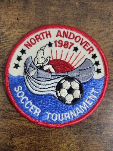 North Andover Massachusetts 1987 Fußball Turnier Patch