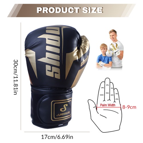 Pro Boxing Gloves Sparring Mitts Muay Thai Punching bag Kickboxing MMA Training - Picture 21 of 58