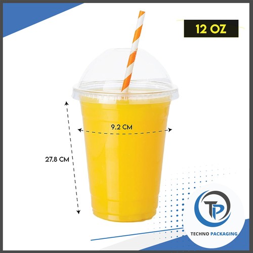 Tazze frullati frullati con coperchi piatti riutilizzabili vetro tazza fango barbecue feste - Foto 16 di 18