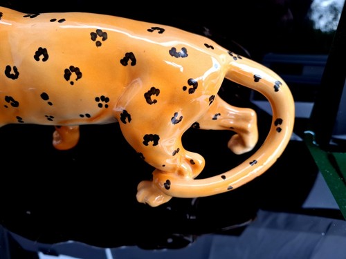 Superb Beswick Vintage Large Leopard Gloss Designed by Arthur Gredington No 1082 - Picture 8 of 15