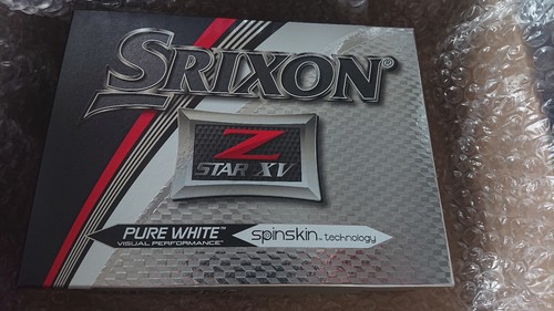 SRIXON Z Star & Z Star XV 2018 Tour 12 PALLINE DA GOLF Gialle/Bianche GIAPPONESE FASTP&P - Foto 10 di 21