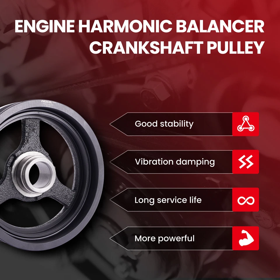 Ремень балансировщика гармоник змеевик для 04–05 Chevrolet Colorado GMC Canyon 2,8 л - Изображение 3 из 4