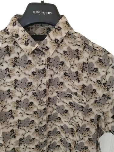 Herren BURBERRY PRORSUM RUNWAY Kurzarm Hemd Größe Medium. UVP 425£ - Bild 4 von 12