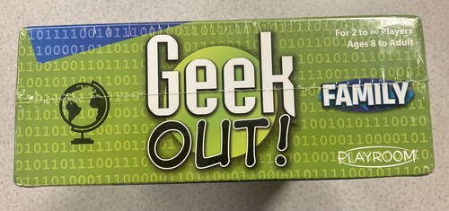 Geek Out! Family Edition Play Room Entertainment Game New Sealed FAST SHIPPING - Picture 9 of 9