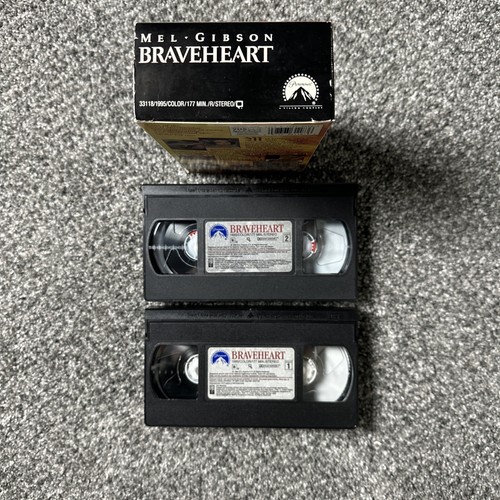 Braveheart VHS 1995 Mel GIbson Sophie Marceau - Picture 5 of 5