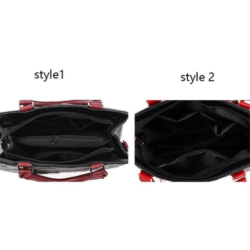 Pu Leather Crossbody Bags for Women Tote Handbag Large Capacity Shoulder Bag - Picture 5 of 29