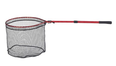 Balzer Schnellklapp Alu Kescher 107/130cm, Shirasu Bootskescher, Einhandkescher,