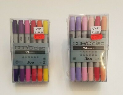 Copic Ciao 12er 24er 36er Set Markerset Layoutmarker Alkoholmarker NEU & OVP !