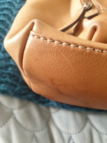 COLORADO Soft Leather Tan Brown Crossbody Bag Shoulder Handbag C57 - Picture 4 of 8