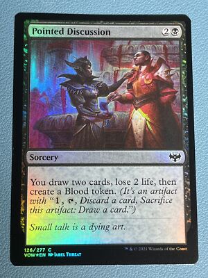 mtg card discussion Pointed Discussion