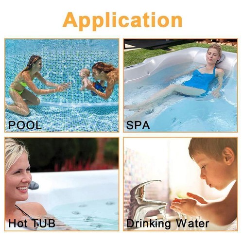 50x 3in1 Teststreifen Pool Chlor pH Wert Alkalität Pooltester Wassertester F5G7 - Bild 14 von 14