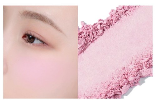 Be Aube x inbora Mix Match Cheek Palette, Warm&Cool, Mauve&Rose Garden - Picture 15 of 23