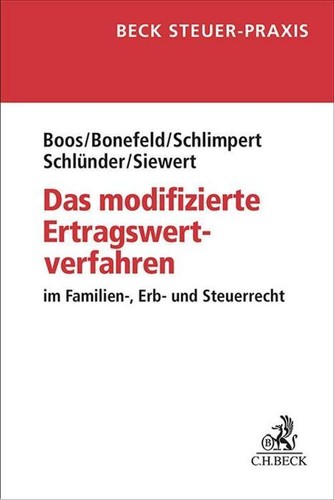 Das modifizierte Ertragswertverfahren Frank Boos