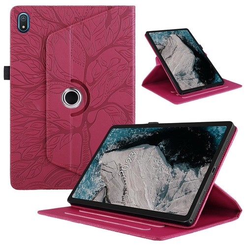 For Nokia T20 10.4 inch 2021 Tablet Rotating Leather Stand Case Flip Cover Shell - Picture 8 of 49
