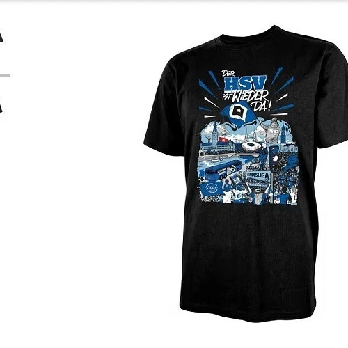 HSV AUFSTIEG T-Shirt 2024/2025 1.Liga Fussball Hamburg Aufsteiger 24/25 L/XL/XXL