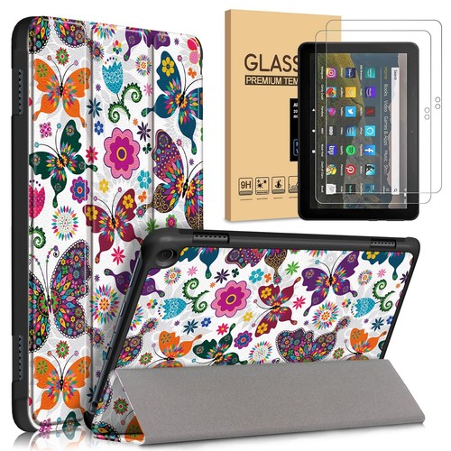 For Amazon Fire HD 8'' (12th Gen, 2024/2022 Release) Slim Shell Case Stand Cover - Picture 26 of 27