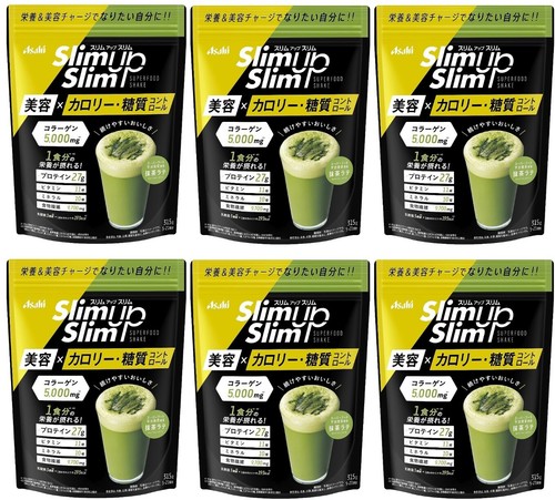 Matcha Latte Protein Drink Collagen Dietary Food Sweet Cafe Asahi Japanese 315g - Picture 23 of 32