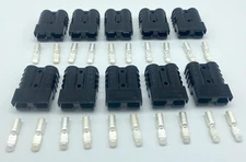 10 Pack Anderson Power Products SB50 Connectors 10/12 Gauge Black 10/12 AWG
