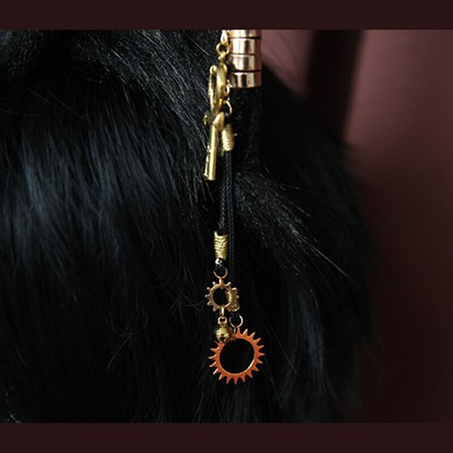 Black Anubis Beast Dog Ear Hairhoop Hairband Headwear Cosplay Costume Accessory - Picture 3 of 9