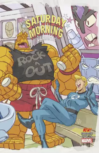 Fantastic Four #26 Sean Galloway Saturday Morning Connecting Variant