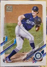 2021 Topps Update Joey Gerber RC #US102 Seattle Mariners lot of 5 cards