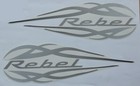 Honda Rebel Custom Original Design Grey Silva Colour Combo Replica Decals