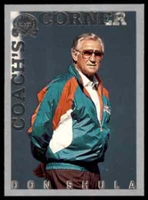 2000 Fleer Greats Of The Game Coach's Corner Don Shula #100CC