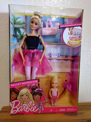 barbie careers ballet instructor doll and playset