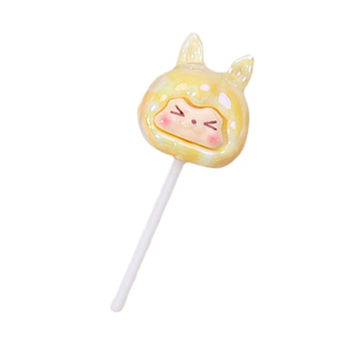 3 Lollipop Keychain Charm Cute Lollipop Purse Keychain Pendant Resin Accessories - Picture 6 of 12