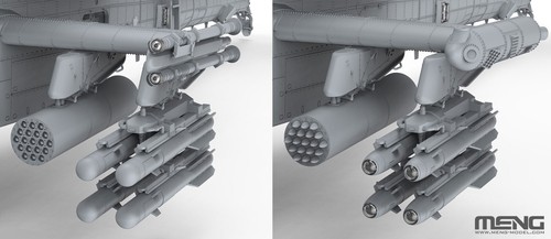 Arco largo Meng ME-QS-004 1/35 Boeing AH-64D Apache - Imagen 22 de 24