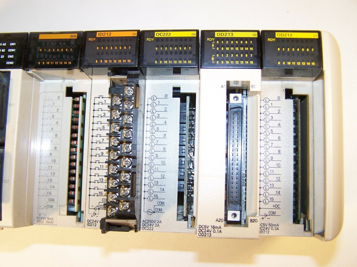 Omron PLC CQM1H-CPU51 CPU W/ Rack Sysmac PA203 ID212 OC222 Omron PLC CQM1H-CPU51 CPU W/ Rack Sysmac PA203 ID212 OC222