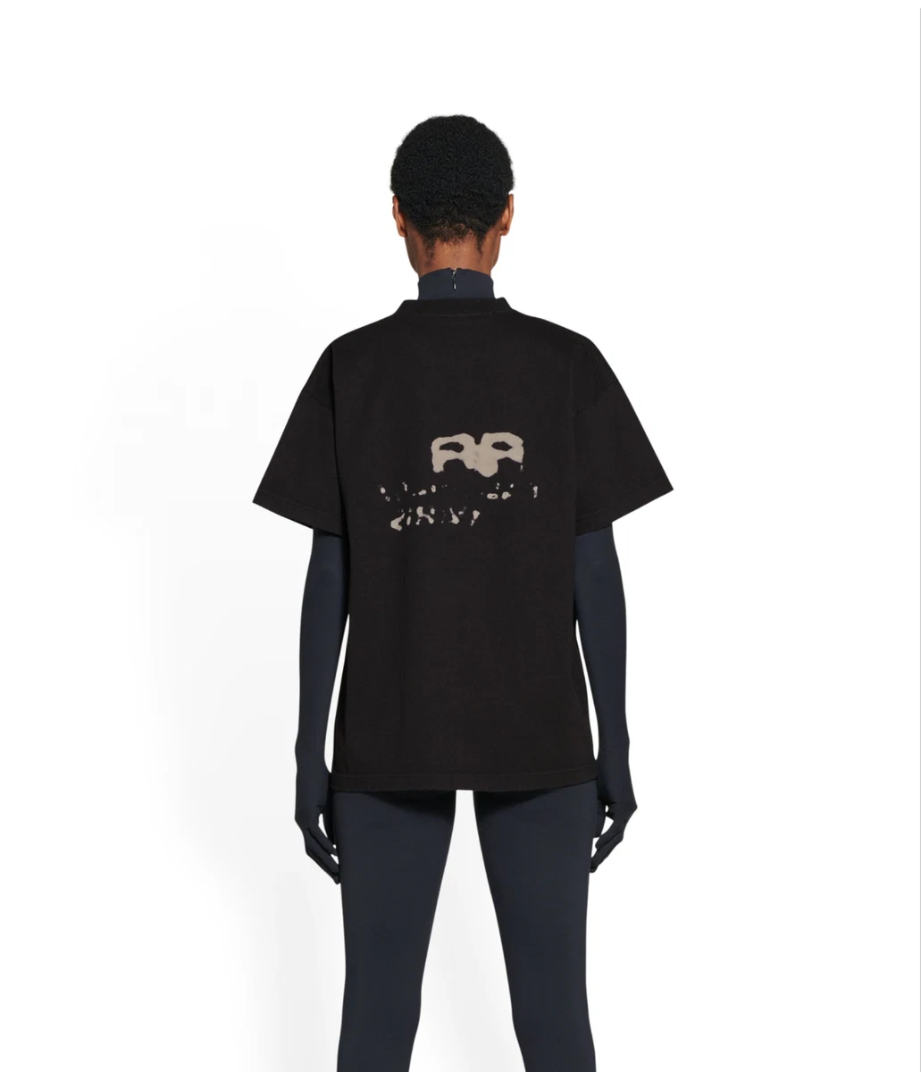100% Authentic Spring 2023 Balenciaga BB Icon T-Shirt Size S $675