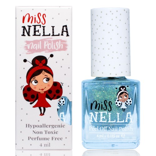 Niños Esmalte de Uñas Miss Nella No Tóxico Despegar Odour-Less Base de Agua 4ML - Imagen 91 de 105