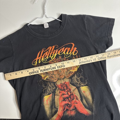 HELLYEAH Camiseta Mujer Grande Polilla Niña - Imagen 5 de 6