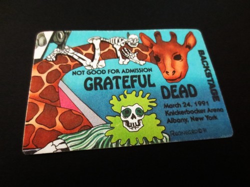 Grateful Dead Backstage Pass Puzzle Train Albany NY New York 3/24/91 3/24/1991 - Picture 9 of 16