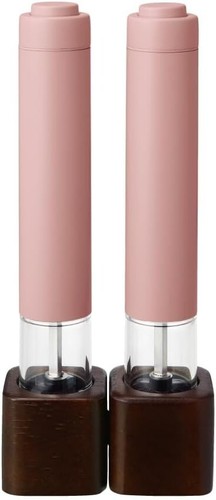 Recolte Salt & Pepper Mill Mini RMM-1 Set of 2 Grayish Pink 4 x AAA batteries - Picture 2 of 23