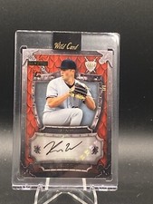 2024 WildCard  MATTE Red Weekend Warrior Ken Waldichuck Auto #WWA-KW Oakland 1/1