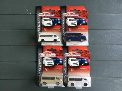 Majorette Street Cars 216C 2019 1:64 3/" inch Toy Car Toyota HiAce H200 Gold