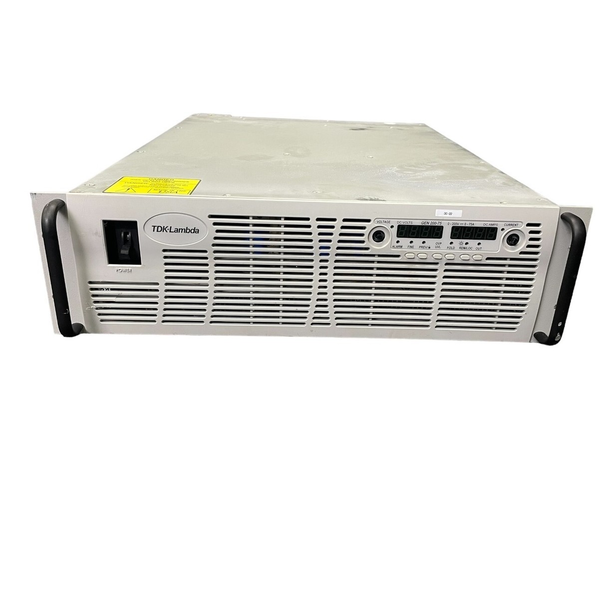 TDK LAMBDA 00530076 HIGH VOLTAGE POWER SUPPLY GEN 200-75-3P208 | eBay