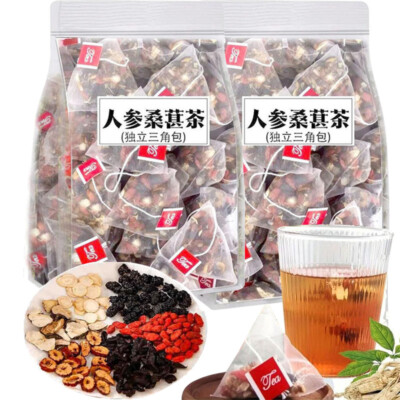 #ad #ad Ginseng Five Treasure Tea Kidney Support Red Date Herbal Blend