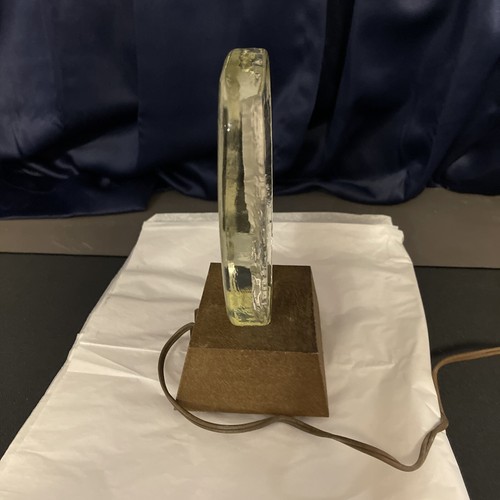 L. E. Smith Crystal Butterfly Lamp Vintage  - Picture 9 of 14