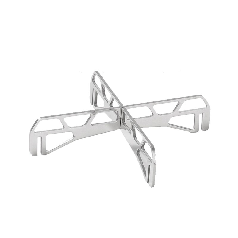 Kitchen Cooking Camping Stove Windshield Shelf Bracket Stainless Steel - Picture 3 of 9